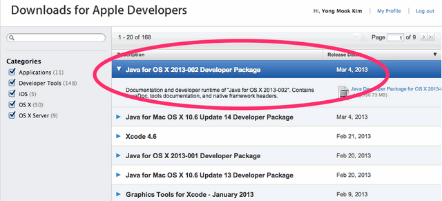 java for mac update 8